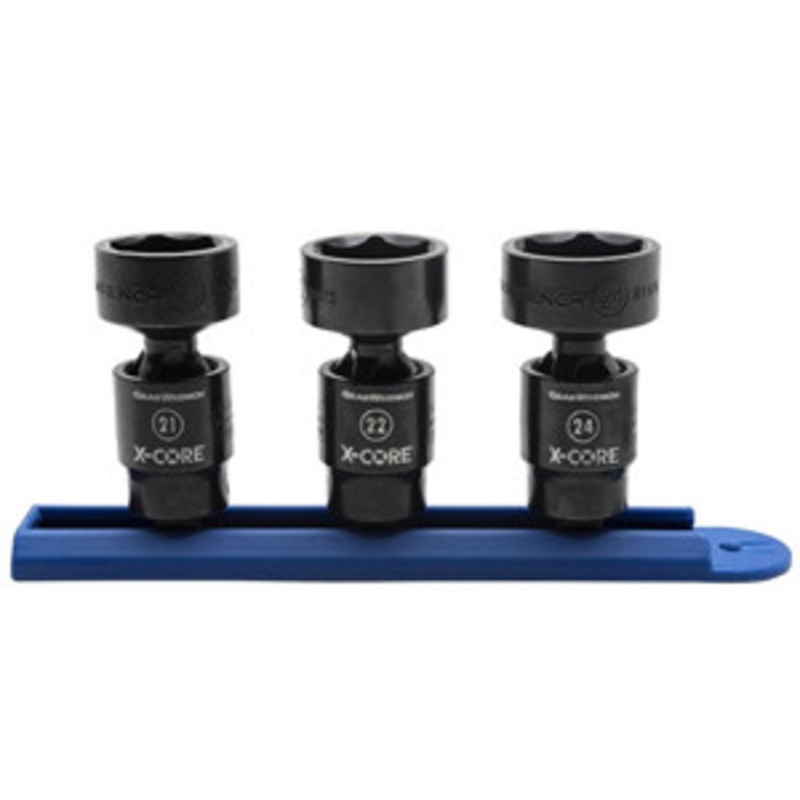 GEARWRENCH 3 Pc 3/8 Dr XCORE Universal Metric Impact Set – KD84976