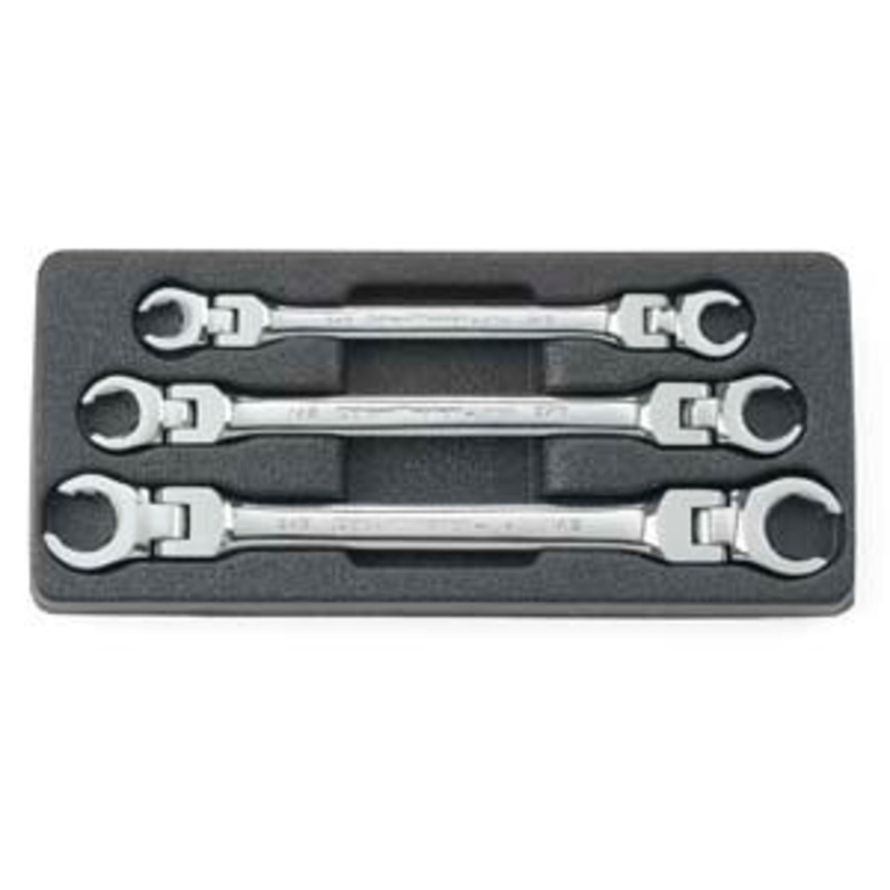 GEARWRENCH 3 Piece Flex Flare Nut Set SAE – KD81914