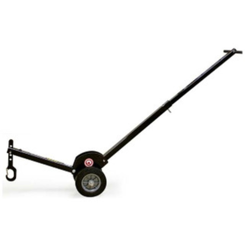Magnetic Manhole Cover Lift Dolly, Steel with 10 wheels – MCL2000W10