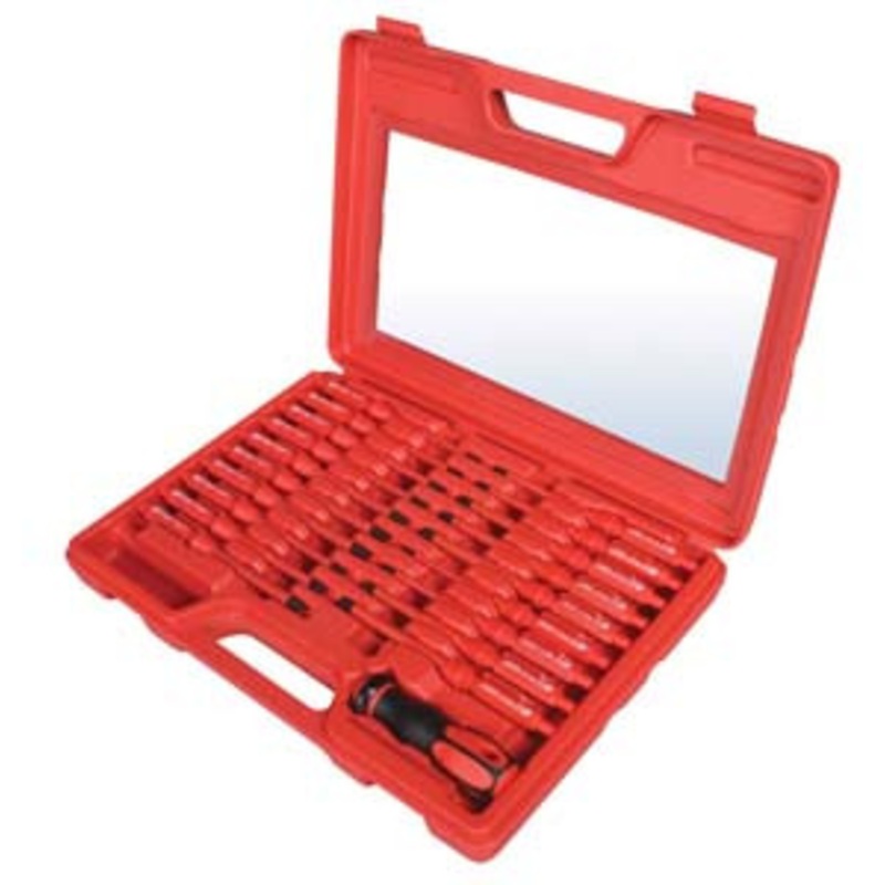 Sunex 20 Piece Insulated Screwdriver Set with Interchangeable Drive – SU9820