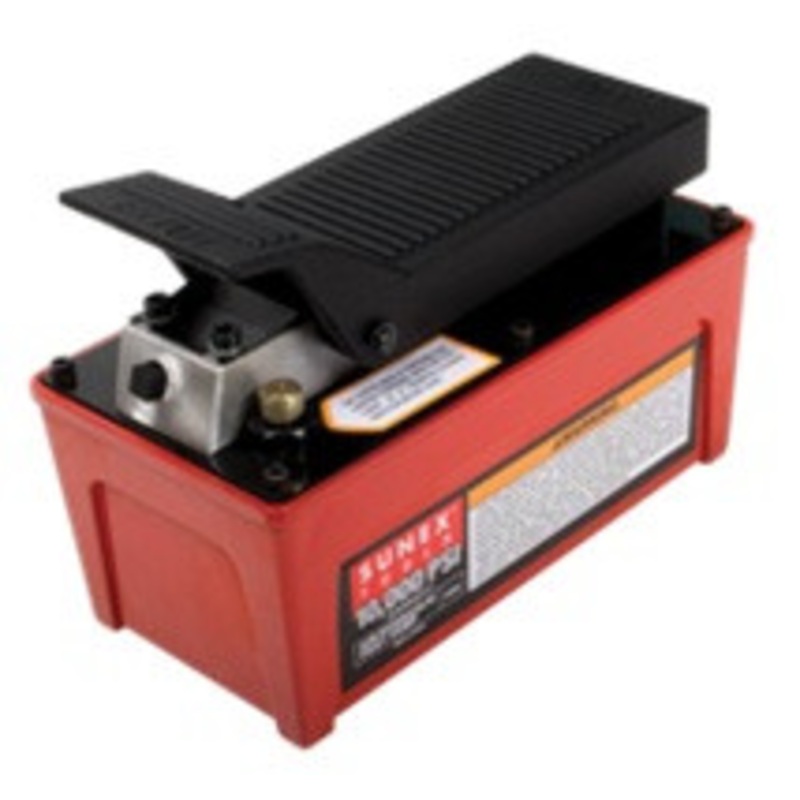 Sunex Air/Hydraulic Foot Pump 10 000 PSI Capacity – SU4998