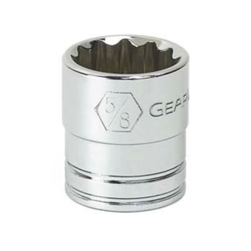 GEARWRENCH 3/8 Drive 12 pt. Standard Socket 5/8 – KD80502