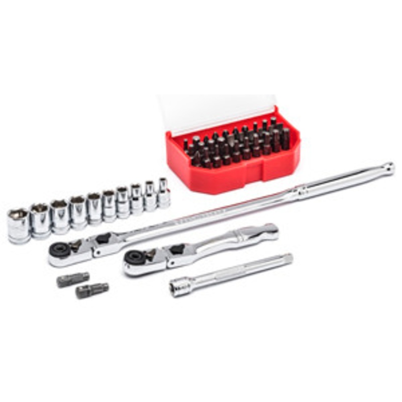 GEARWRENCH 45 Pc. Slim Head Ratchet Set – KD81032