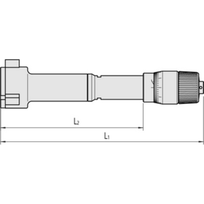Mitutoyo Holtest (Type II) Series 368 Three-Point Internal Micrometer, 275-300mm – 368-781