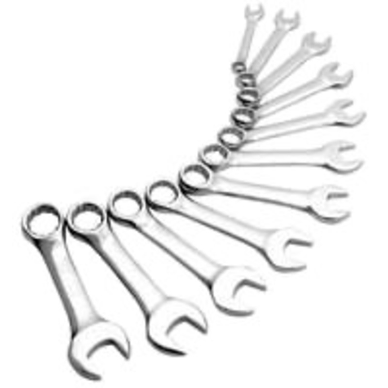 Sunex 11 Piece SAE Stubby Combination Wrenches 3/8-1 – SU9930