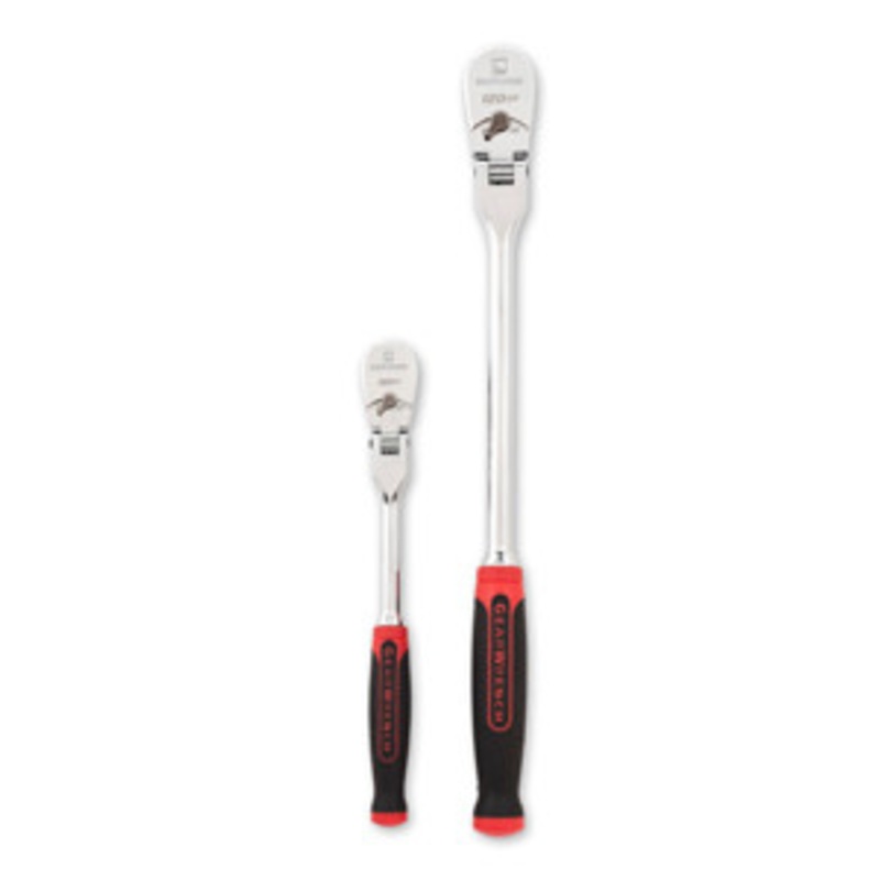 GEARWRENCH 2-Pc 120XP Cushion Grip Flex Teardrop Ratchet Set – KD81204P