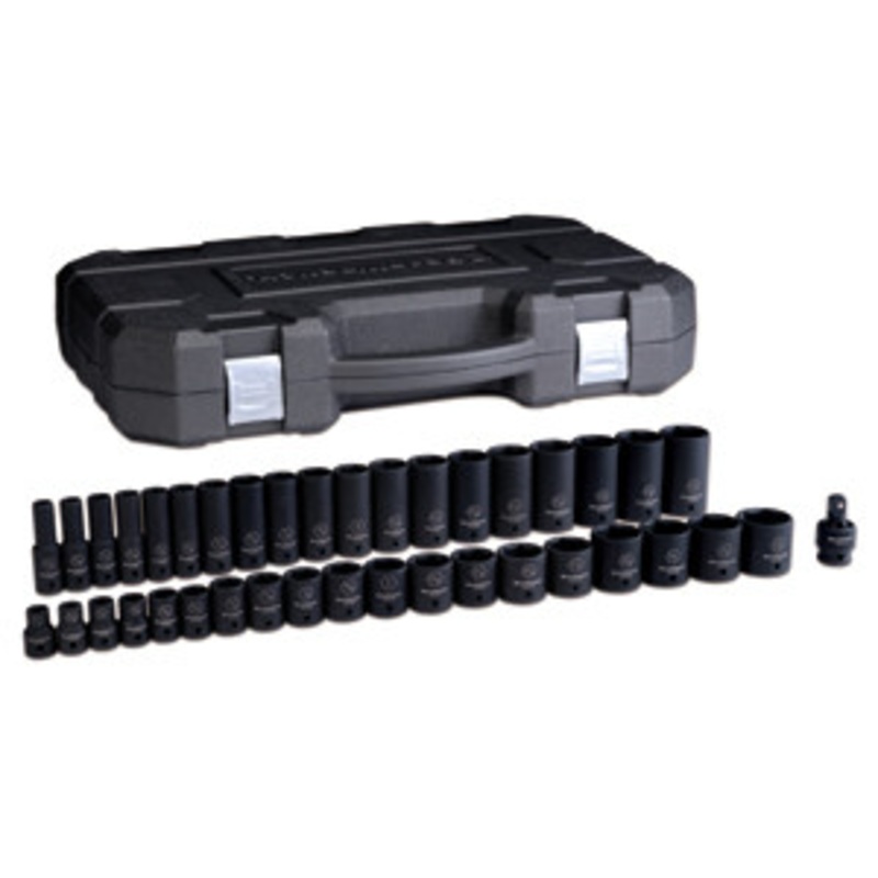 GEARWRENCH 39 Pc. 1/2 Drive 6 Point SAE Standard and Deep Impact – KD84947N