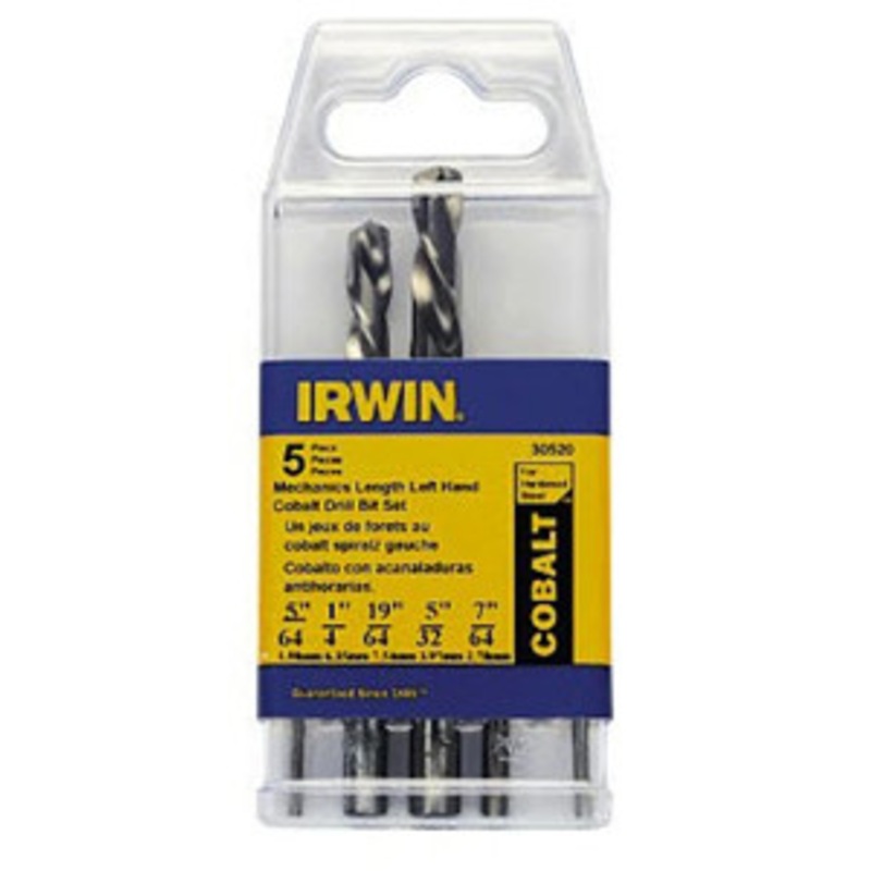 IRWIN Left Hand Cobalt Fractional Mechanics Length-5 Piece Pouch – HA30520
