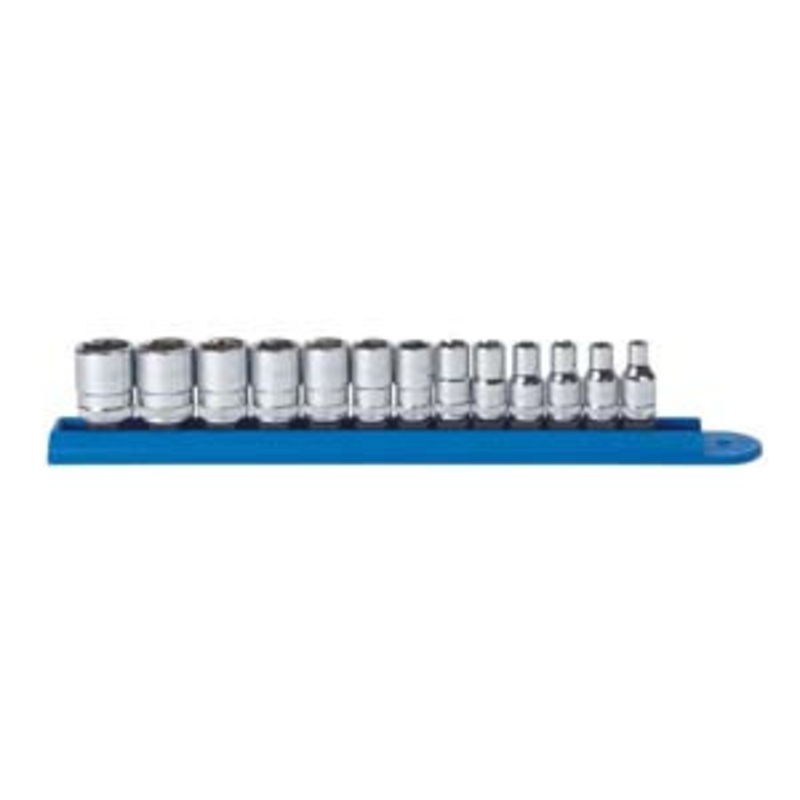 GEARWRENCH 13 Piece 1/4 Drive 6 Point Standard Socket Set – KD80302
