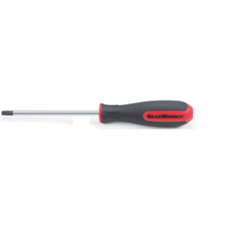 GEARWRENCH T20 x 6 Dual Material Tamper Proof Torx Screwdriver – KD82738