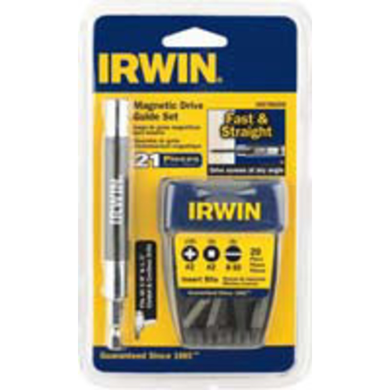 IRWIN 21-Piece Magnetic Drive Guide and Bit Set – HA3057002DS