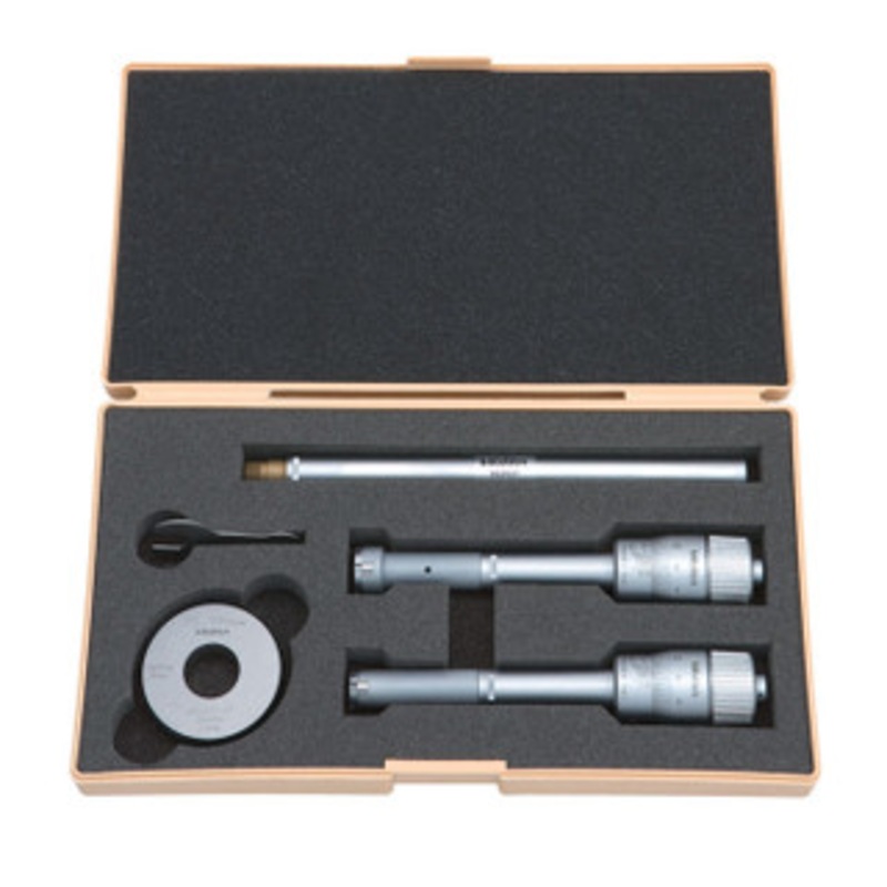 Mitutoyo 3-Point Internal Holtest Micrometer 2pc Set, Series 368, 12-20mm – 368-912