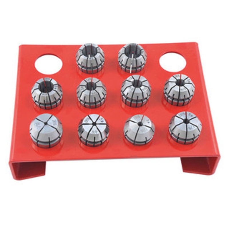 Precise Pro-Series ER Spring Collet Sets With Rack