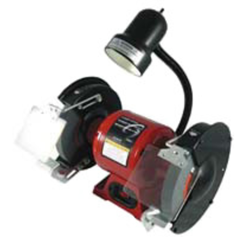 Sunex 8 BENCH GRINDER W/LIGHT – SU5002A