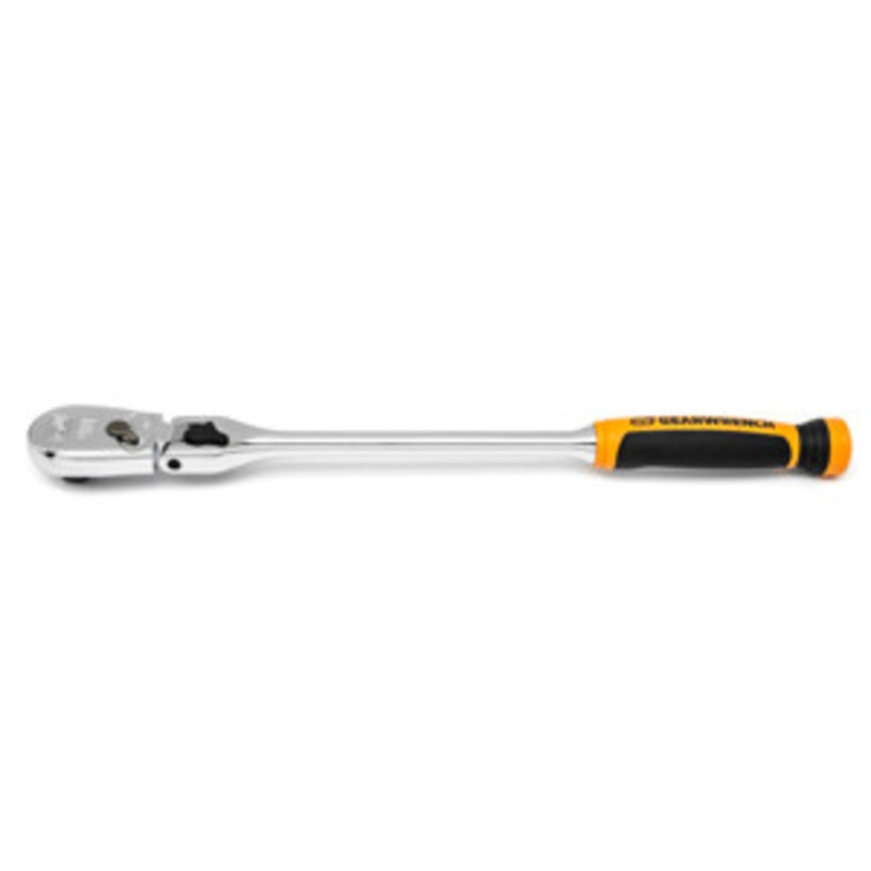 GEARWRENCH 1/2 Drive 90 Tooth Cushion 17 Locking Flex Head Teardrop – KD81371T