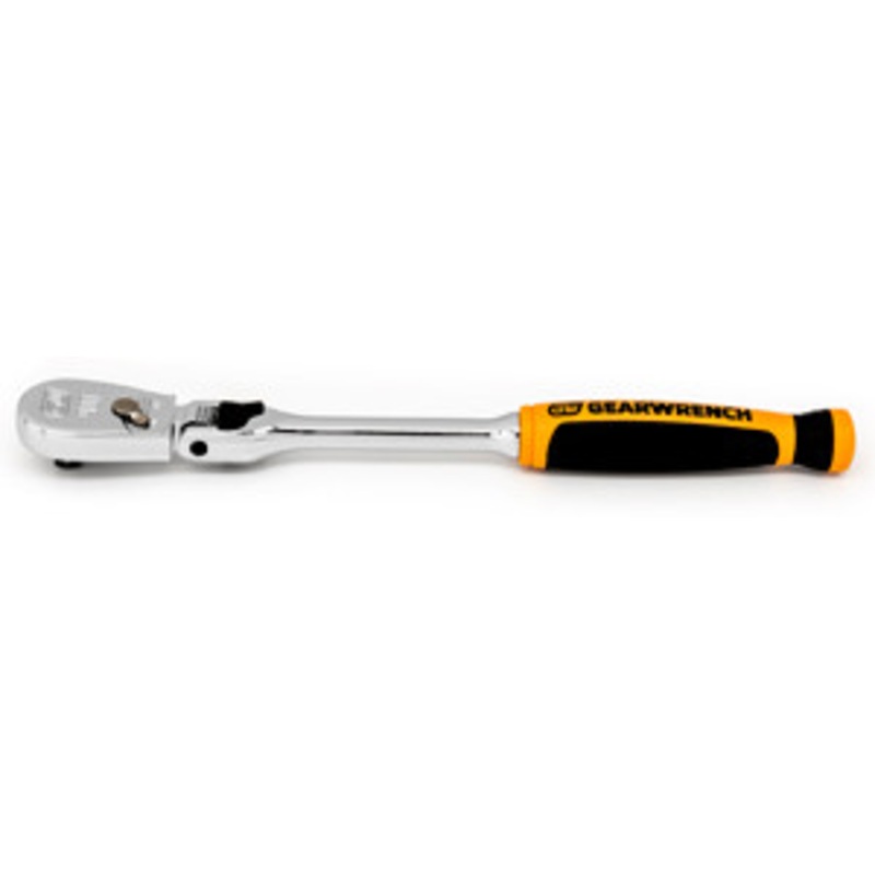 GEARWRENCH 1/4 Drive 90 Tooth Cushion Grip Locking Flex Head – KD81016T
