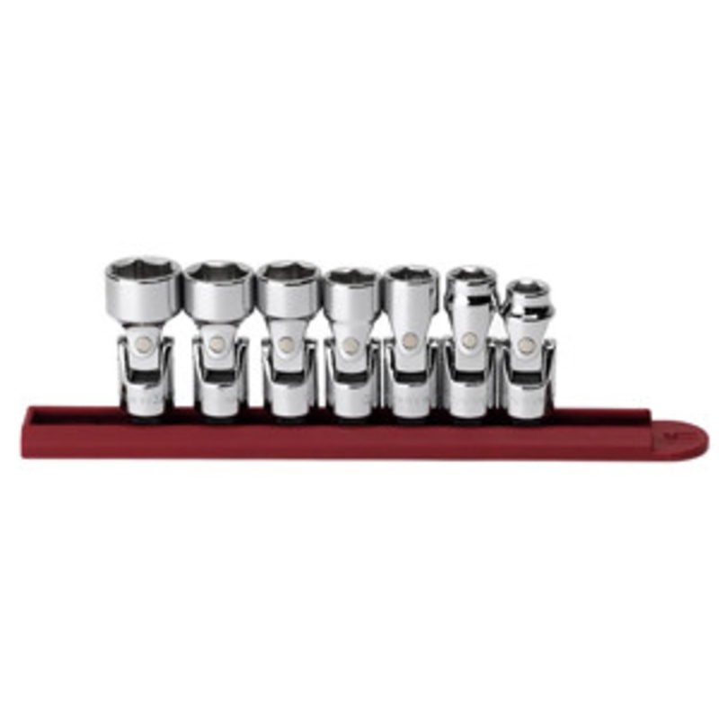 GEARWRENCH 7 Piece 3/8 Flex 6 Point SAE Socket Set – KD80564