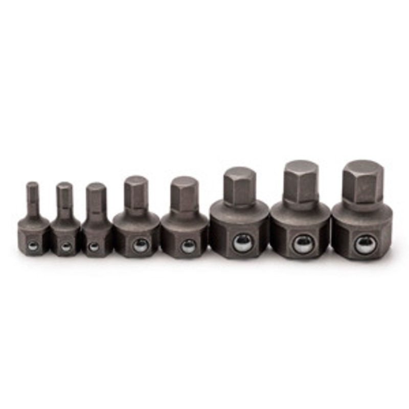 GEARWRENCH 8 Pc. Metric Hex Ratcheting Wrench Insert Bit Set – KD81550
