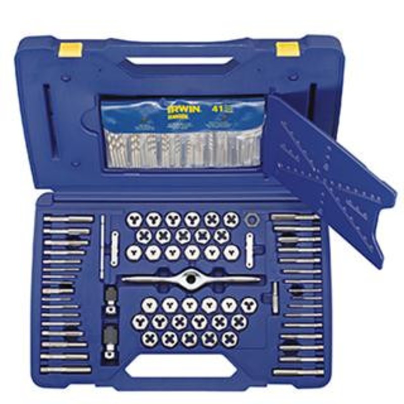 IRWIN 116 Piece Ratchet Drive Tap and Die Set – HA1813817