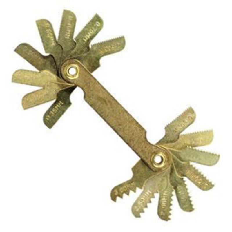 IRWIN 16 Leaf Metric Pitch Gauge – HA11016
