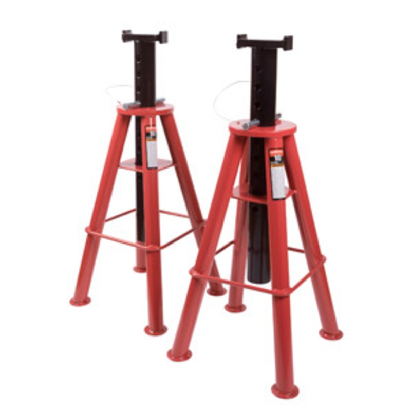 Sunex 10 Ton High Height Pin Type Jack Stands (Pair) – SU1410