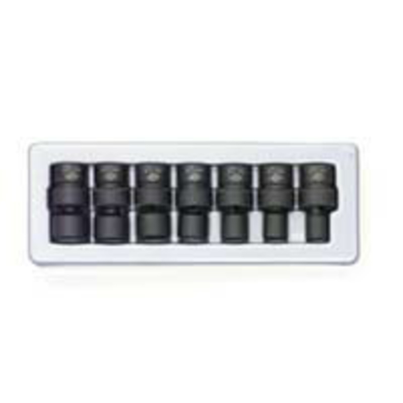 Sunex 7 Piece 3/8 Drive Universal Swivel Socket Set 3/8-3/4 – SU3654