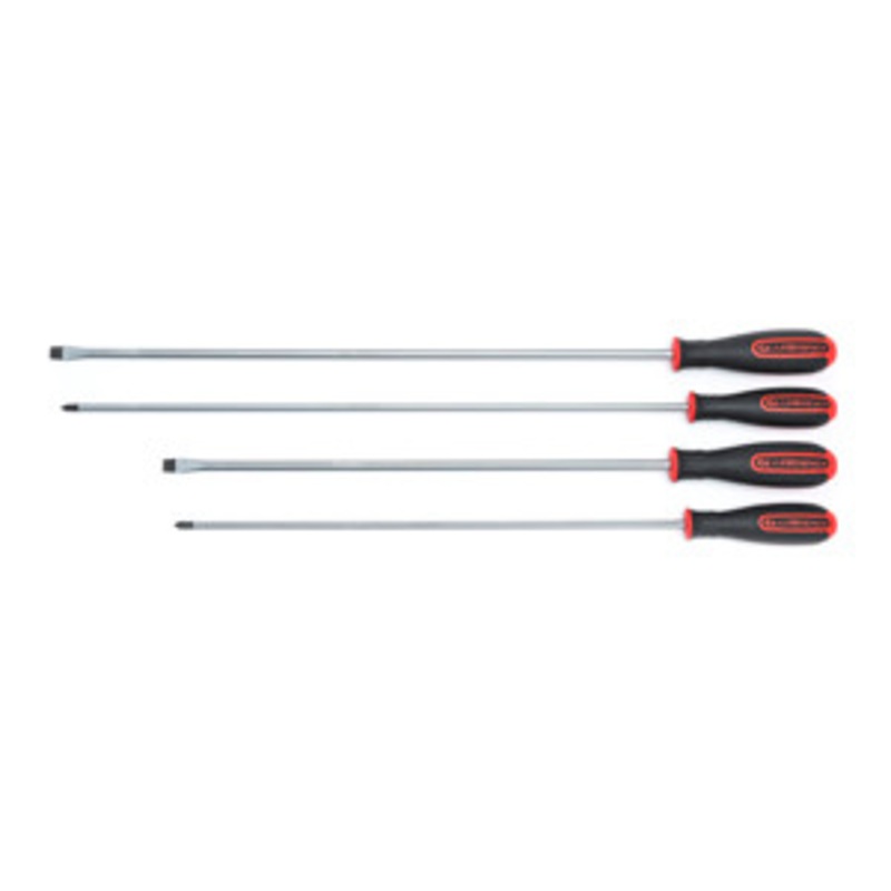 GEARWRENCH 4 Pc Long Combination Screwdriver Set – KD80069
