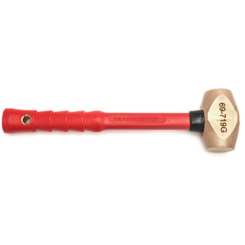 GEARWRENCH MaxxLock 4 Lb. 14 Brass Sledge Hammer – KD69-719G