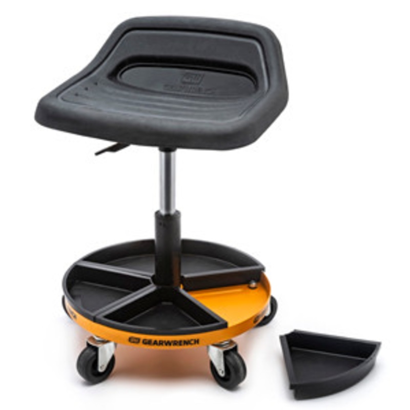 GEARWRENCH Roller Seat With Tractor Seat and Mag. Trays – KD86994
