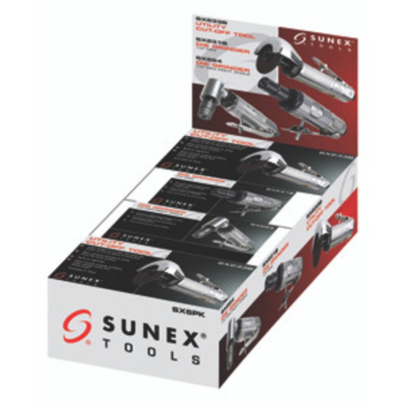 Sunex Air Tool Counter Pack – SUSX6PK