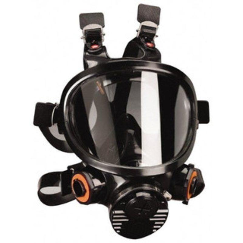3M Series 7800S, Size M Full Face Respirator 6-Point Suspension, Bayonet & DIN Connection 7000002045 – 60745296
