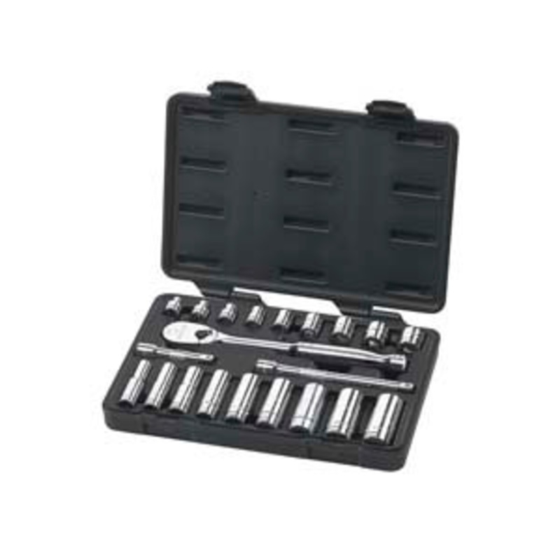 GEARWRENCH 21 pc. 3/8 Drive SAE Socket Set – KD80557