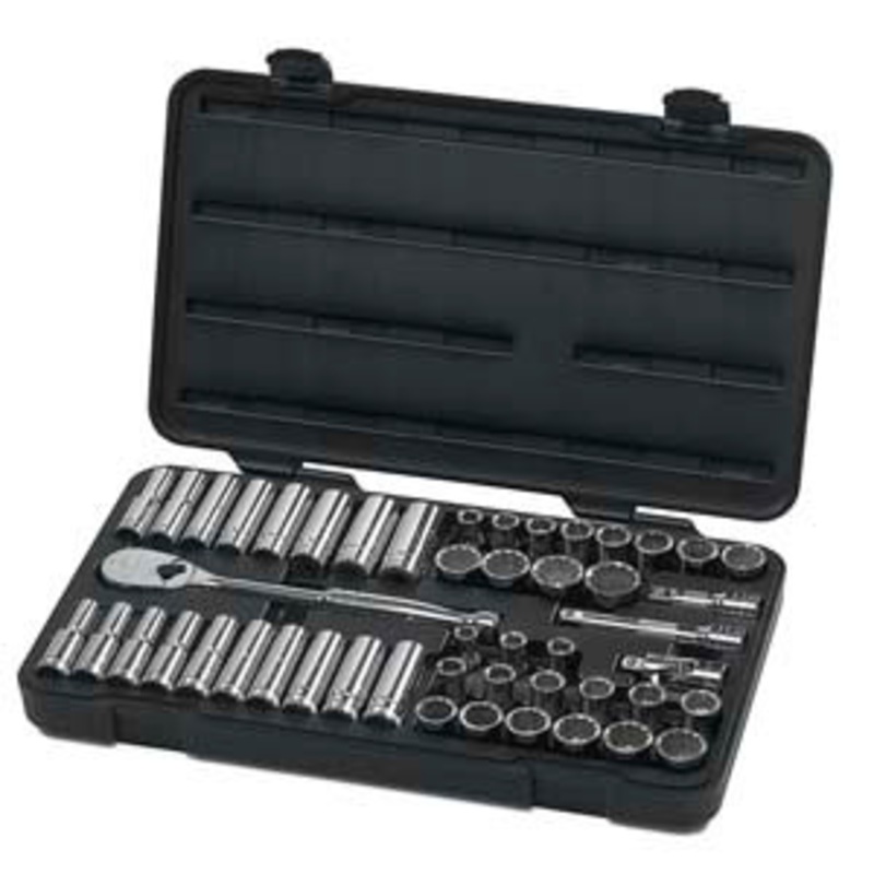 GEARWRENCH 49 pc. 1/2 Drive 12 pt. Socket Set – KD80701