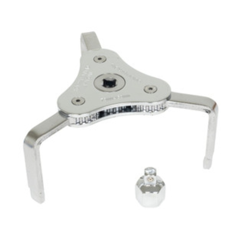 Lisle 3 Jaw Wrench w/ Adapter 73-153mm, 63890  – LS63890
