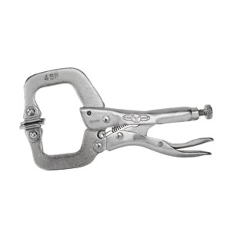IRWIN 4 / 100 mm Locking Clamp with Swivel Pads – VG4SP