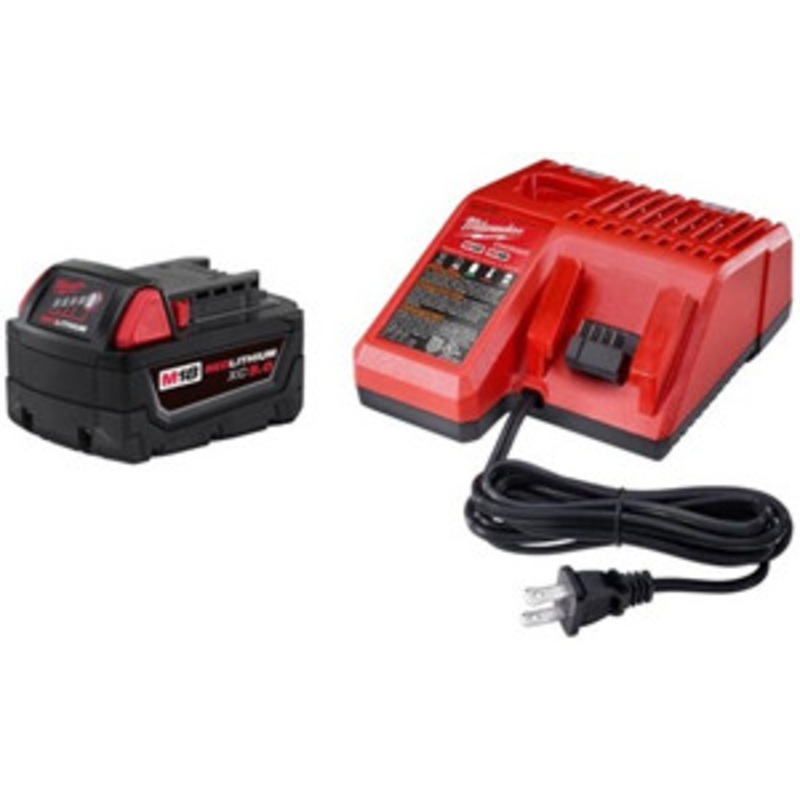 Milwaukee M18 XC5 Amp Fast Charger & Battery Kit – MWK48-59-1850R